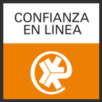 Sello de logotipo de confianza en línea